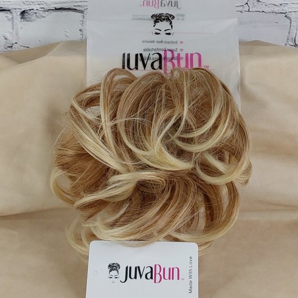 'JUVA~BUN' HAIR WRAP STYLE 'MESSY BUN' - Picture 2 of 16